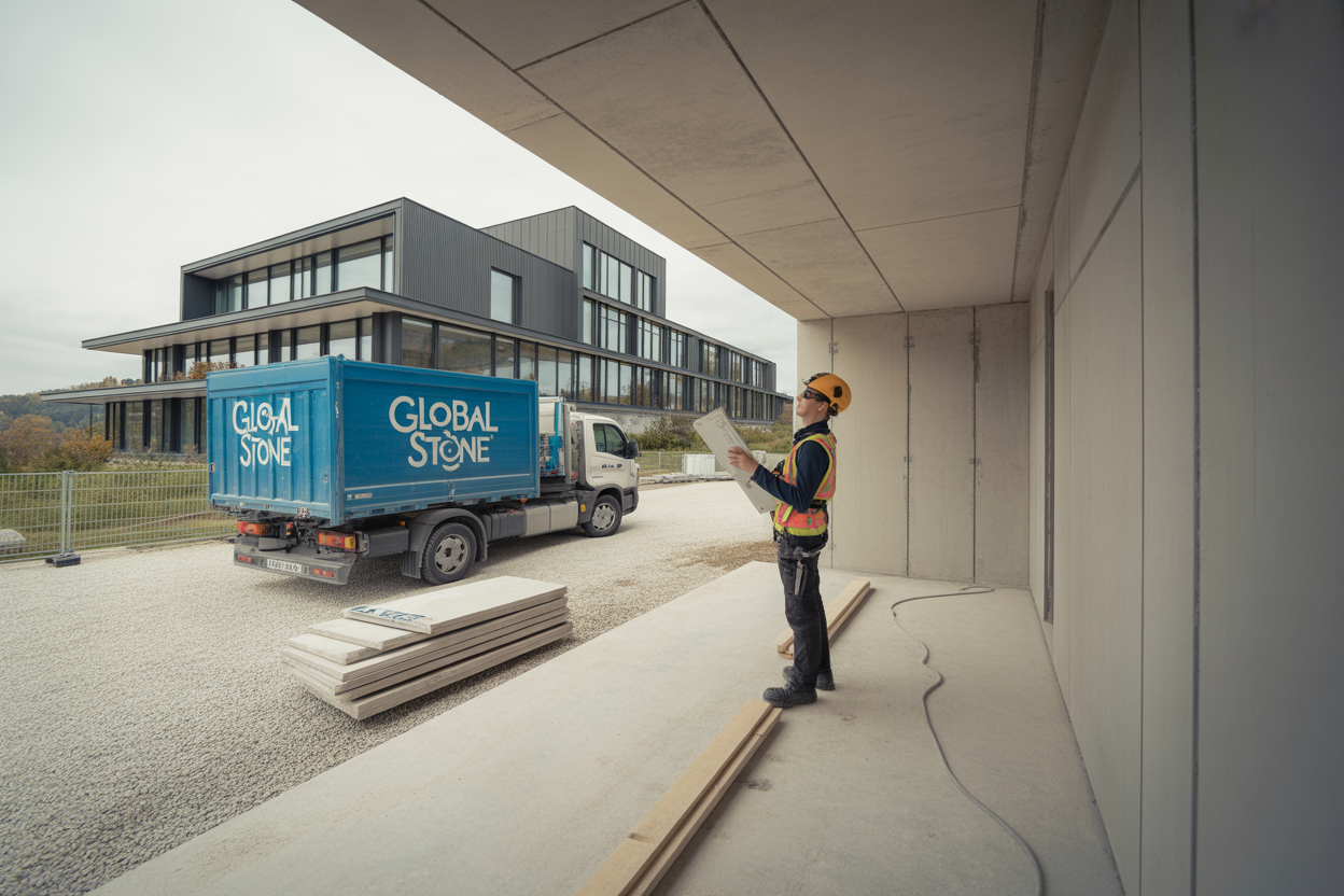 Délai Livraison Pierre Naturelle : La Checklist Pro pour une Réception Impeccable sur Chantier
