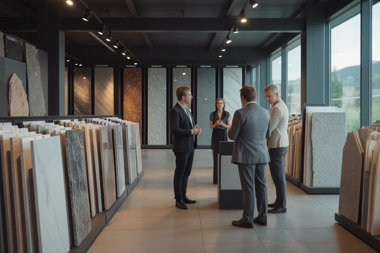 Showroom Pierre Naturelle Vaud : Choisissez Votre Matériau en Direct