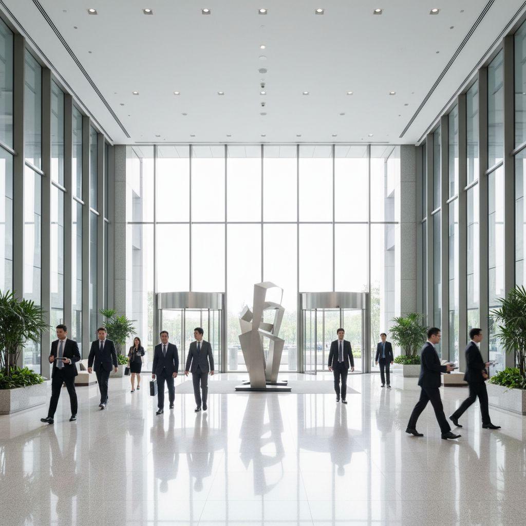 Imaginez un hall d