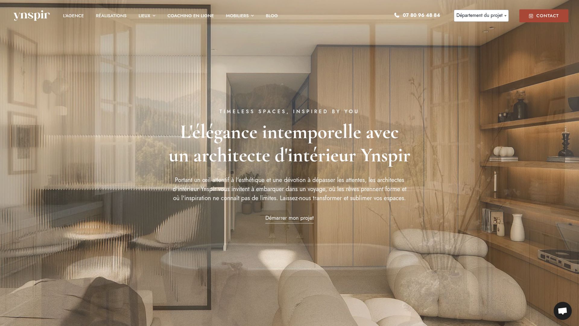 Screenshot of Ynspir website article about kitchen worktop materials