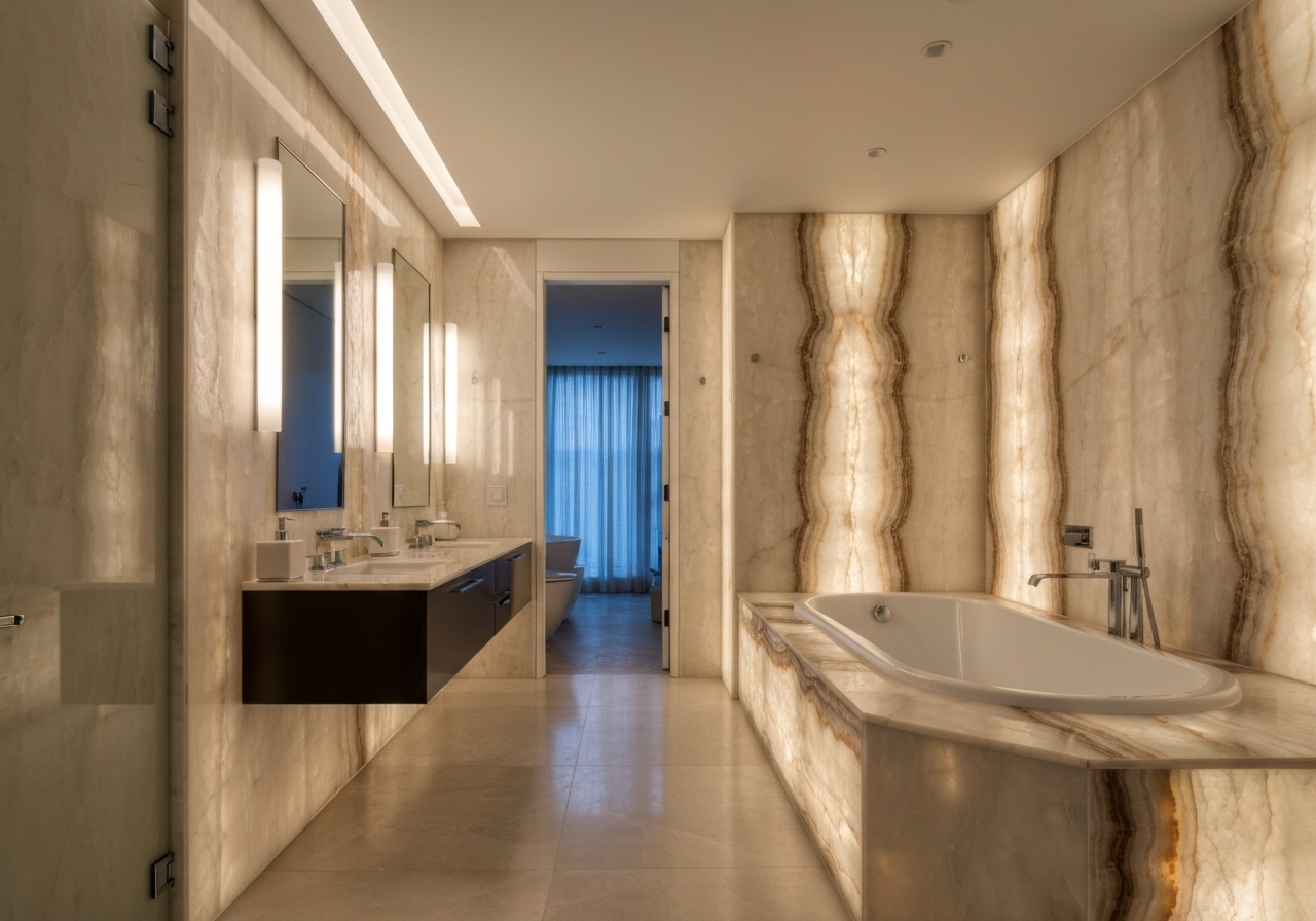 5 idées onyx salle de bain luxe pour un sanctuaire luxueux