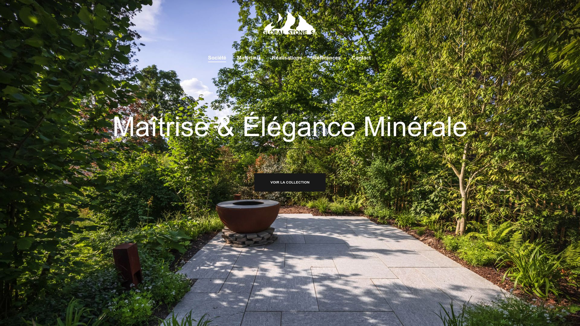 Screenshot of www.globalstone.ch