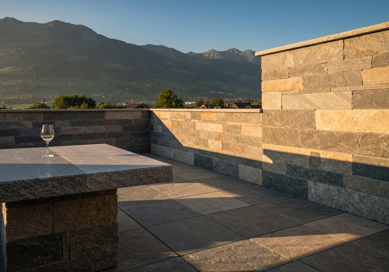 4 types de pierre naturelle pour une terrasse durable