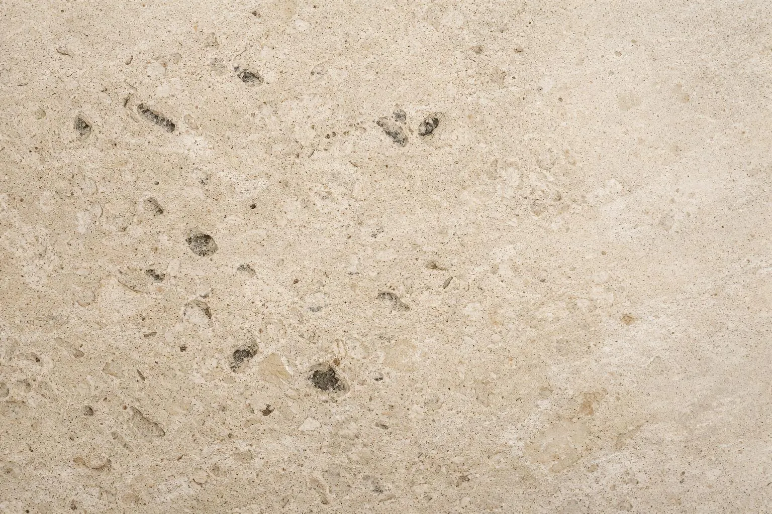 Texture de pierre calcaire grise avec des motifs irréguliers.