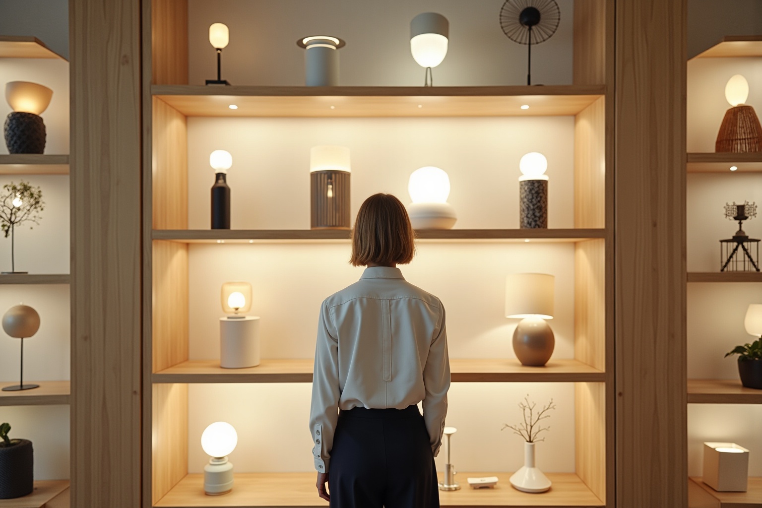 Lumimart Geneve, destination idéale pour l'éclairage, avec une variété de luminaires modernes en exposition.