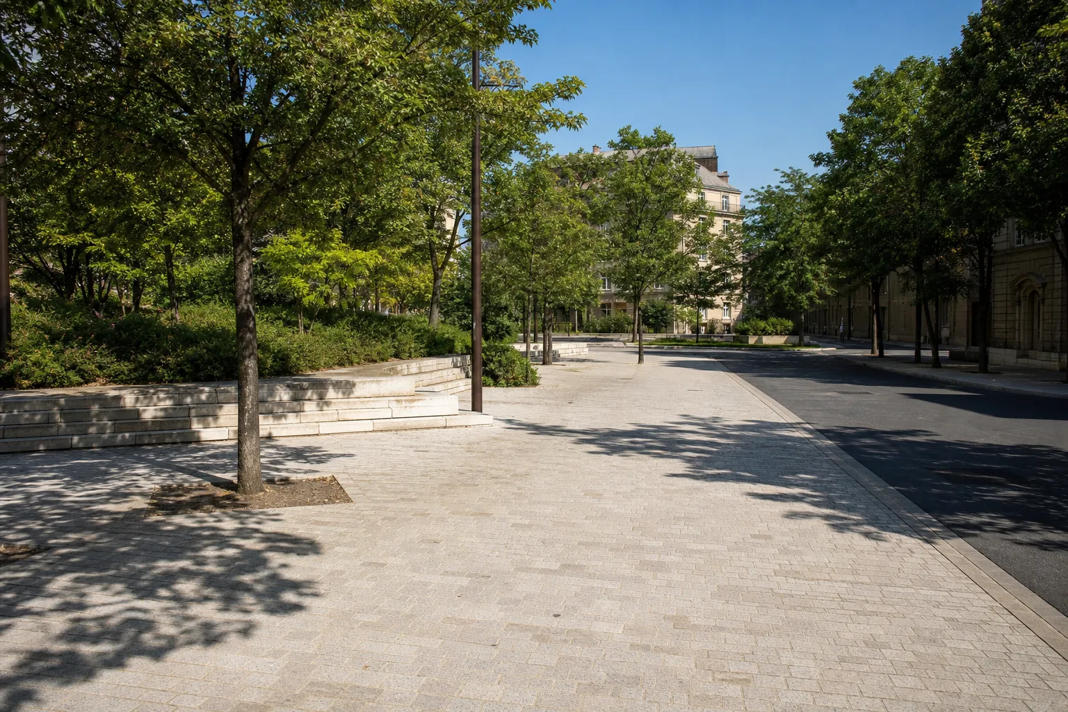 pierre naturelle contre îlots chaleur urbains - Pierre naturelle contre îlots chaleur urbains, la solution qui rafraîchit vra
